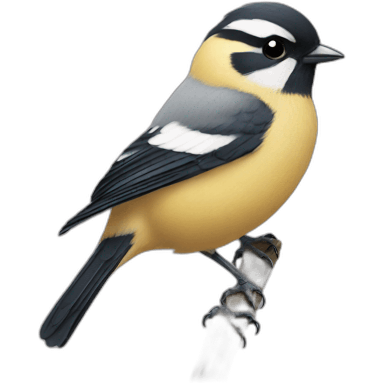 Tit bird emoji