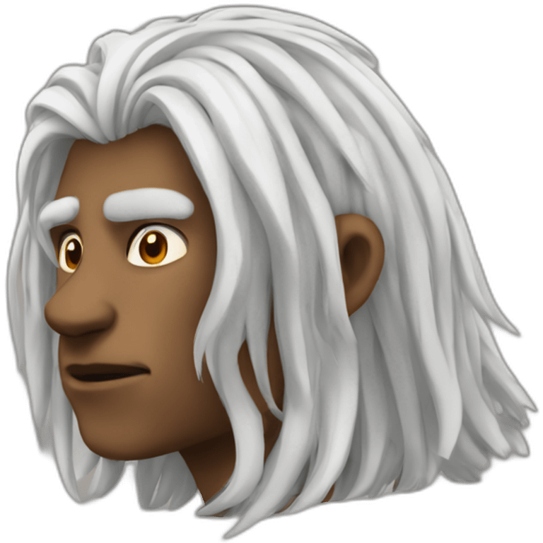 Koba LaD avec des longue locks emoji