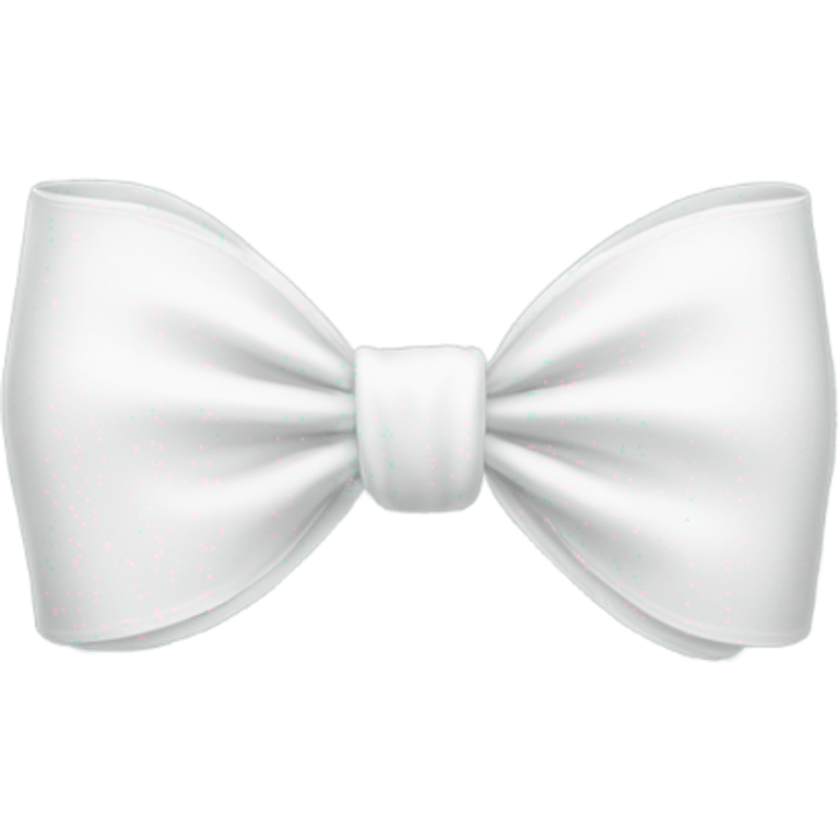 White bow emoji