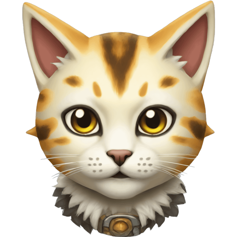 felyne from monster hunter emoji