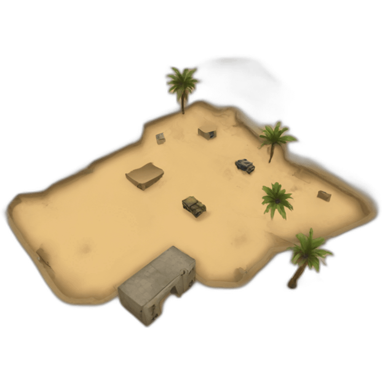 Dust 2 map from counter strike emoji