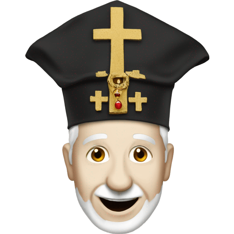 Pope hat emoji