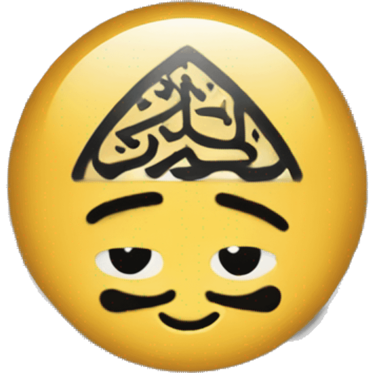 Al-Mutairi written on a car plate emoji