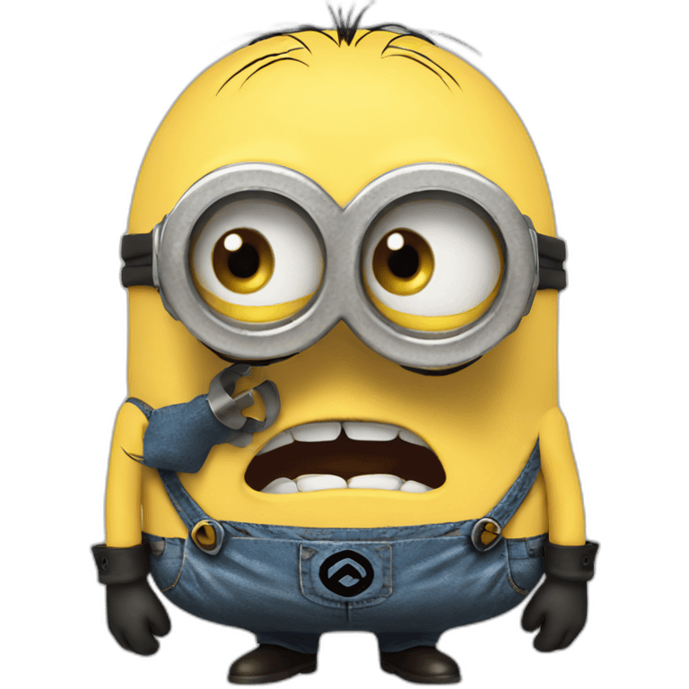 minion angry emoji