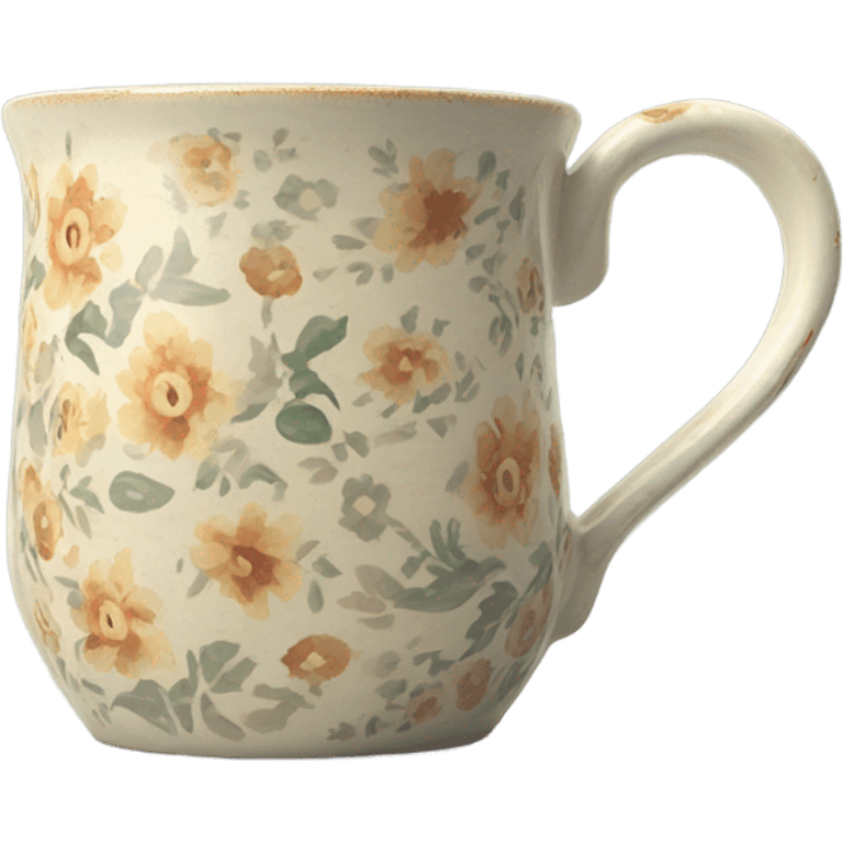 Vintage mug emoji