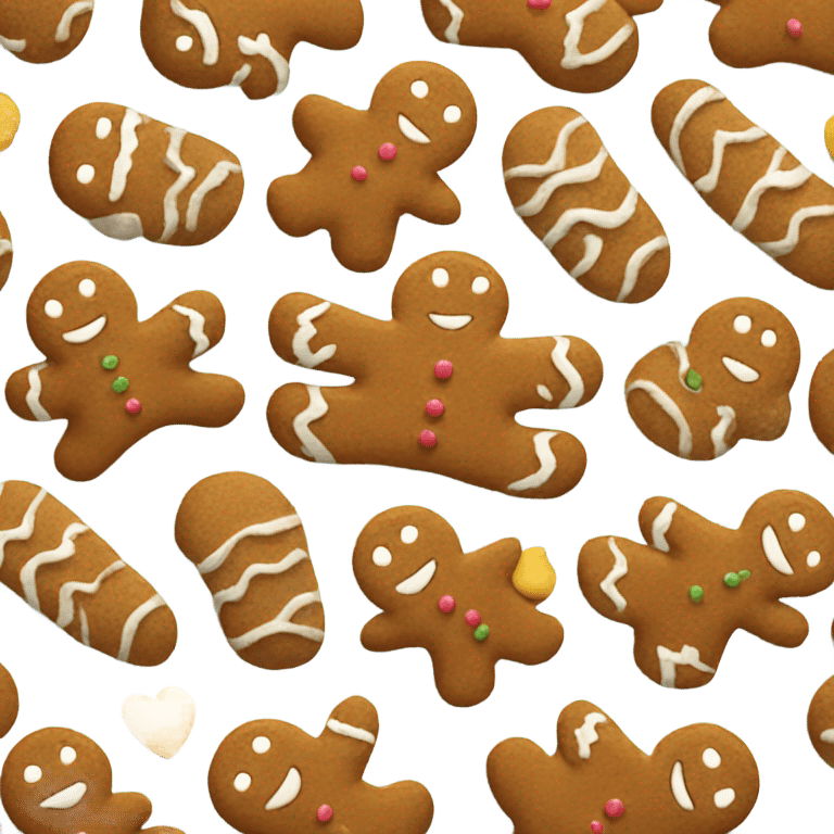 gingerbread  emoji