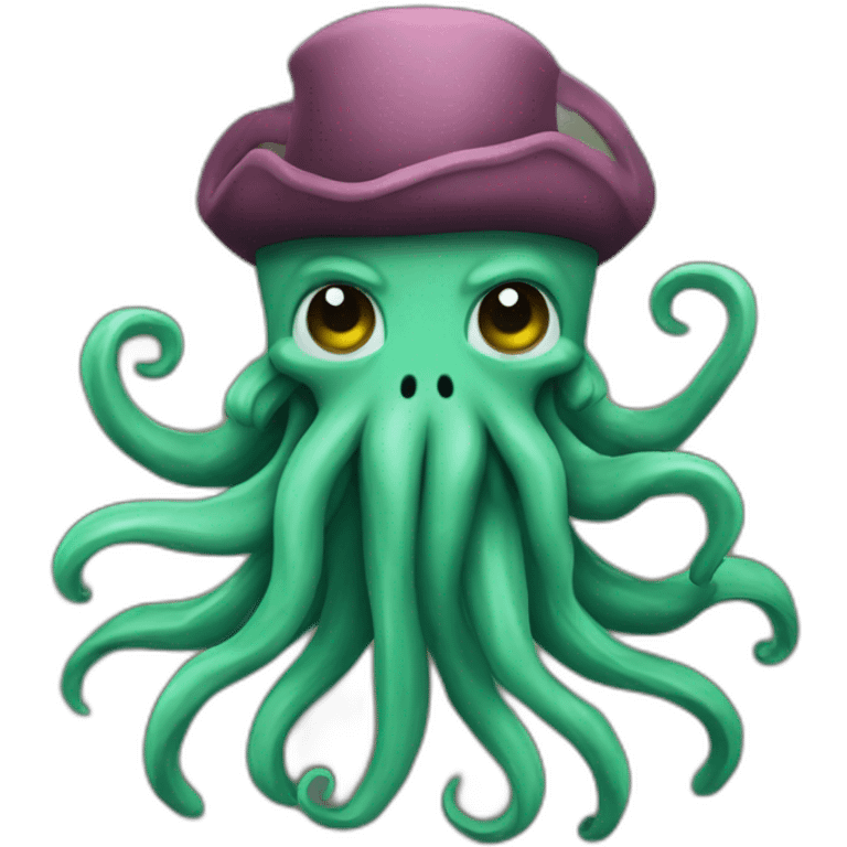 Davy Jones with tentacles emoji