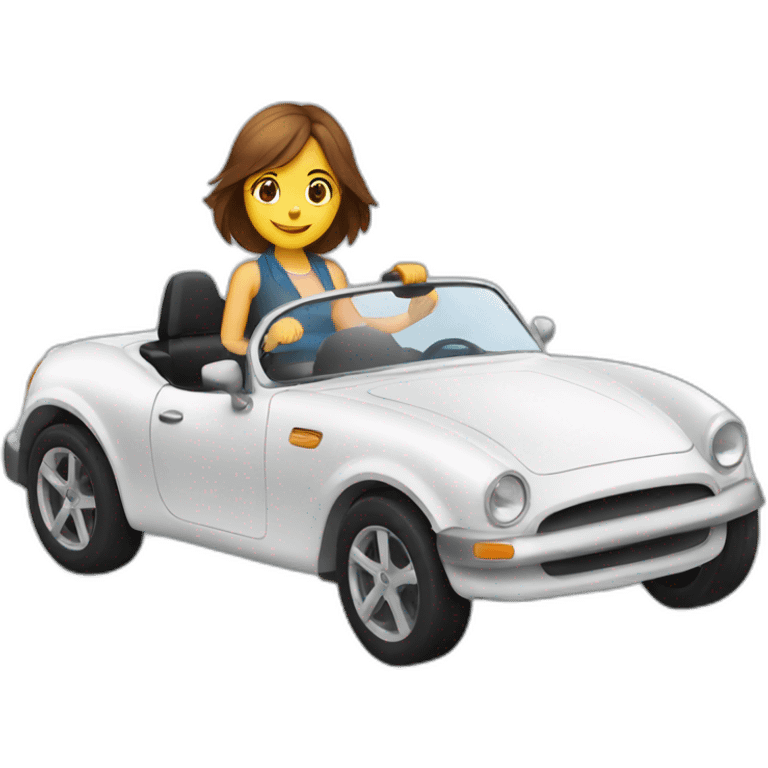 boy-girl-roadster-car-driving emoji