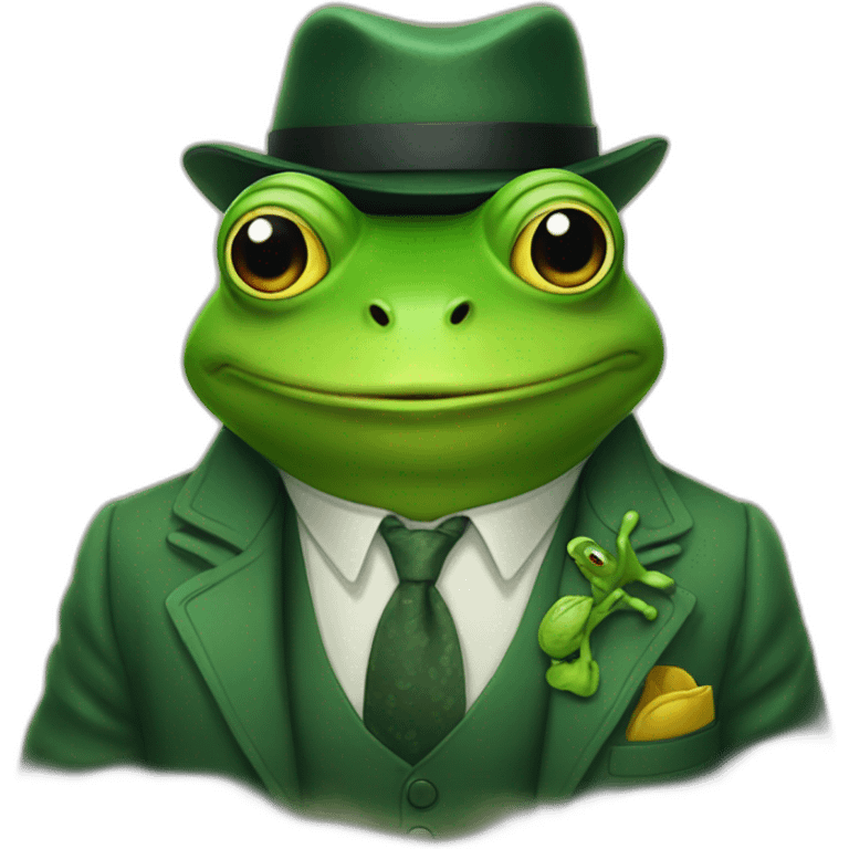 mr frog is cool emoji