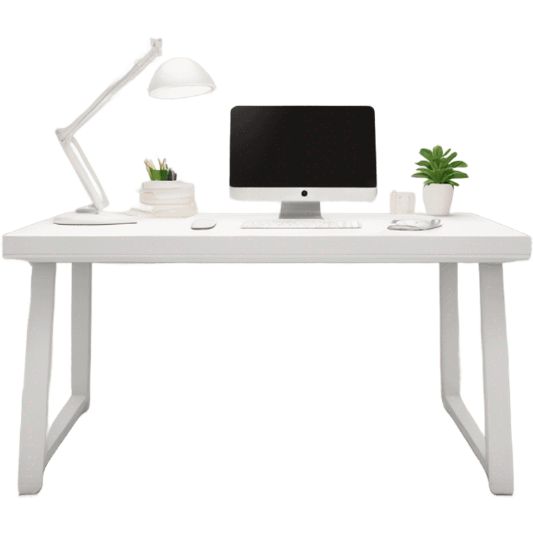 minimalist-clean-work-desk-with-white-wood-colorway-front-view emoji