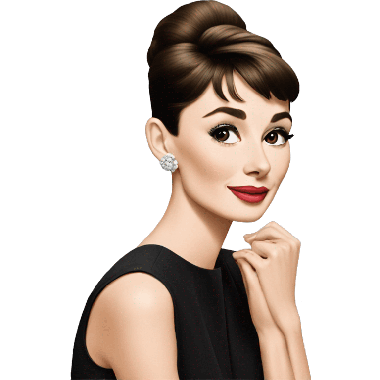 Audrey Hepburn emoji