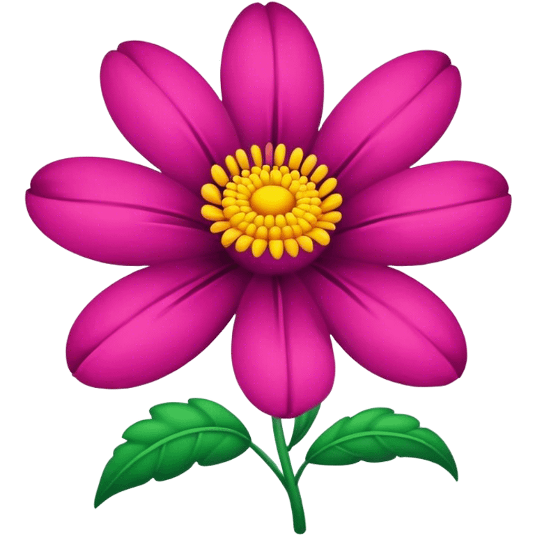 large colorful flower mexican emoji