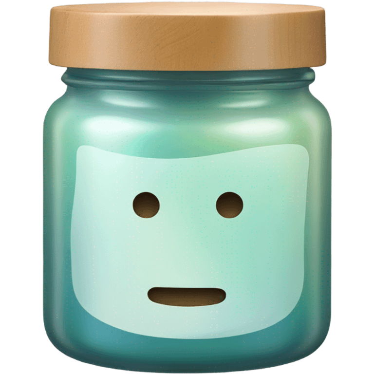 aesthetic jar of mask emoji