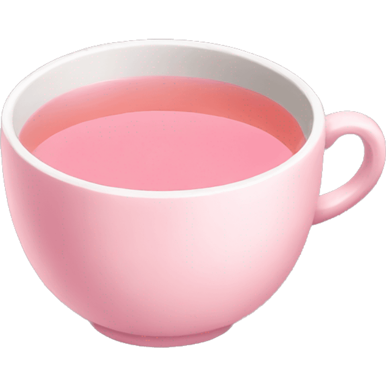 Powder Pink Tea emoji