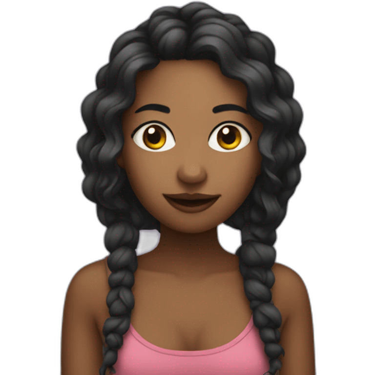 music girl emoji