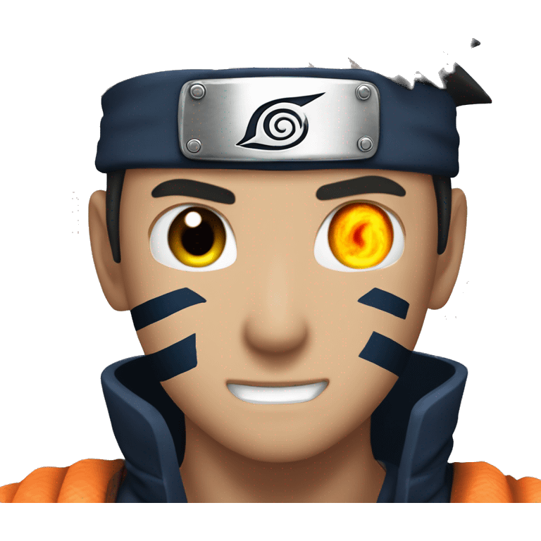 Naruto with rasengan emoji