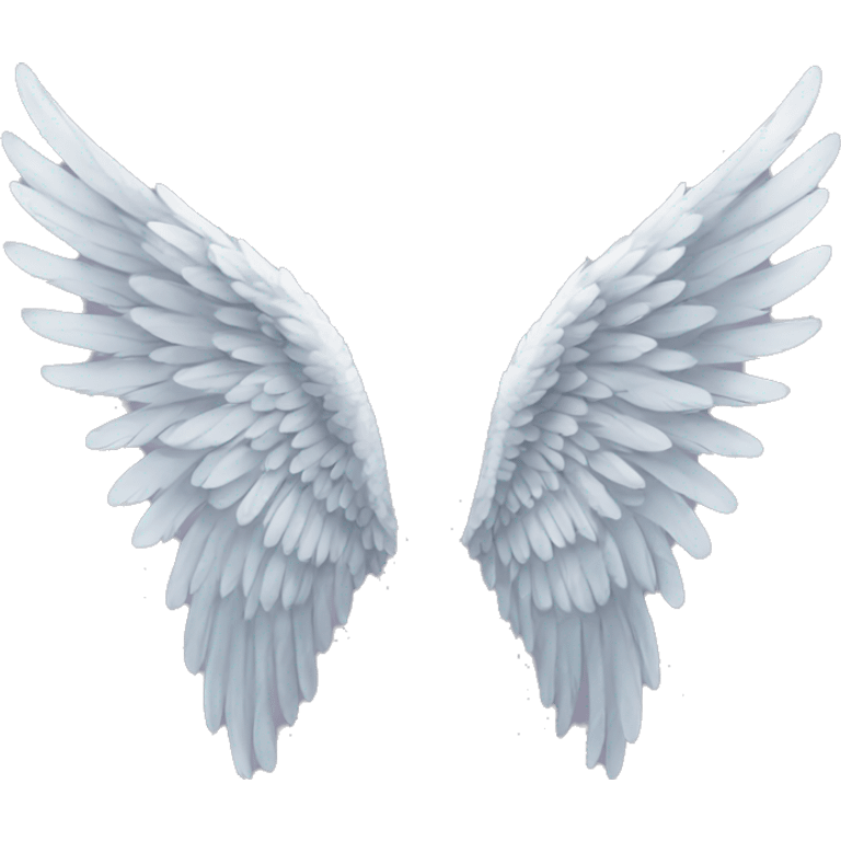 Detailed Angel wings  emoji