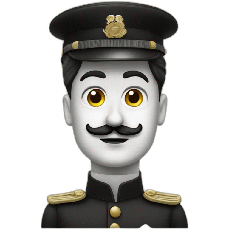 Chaplin as German dictator emoji