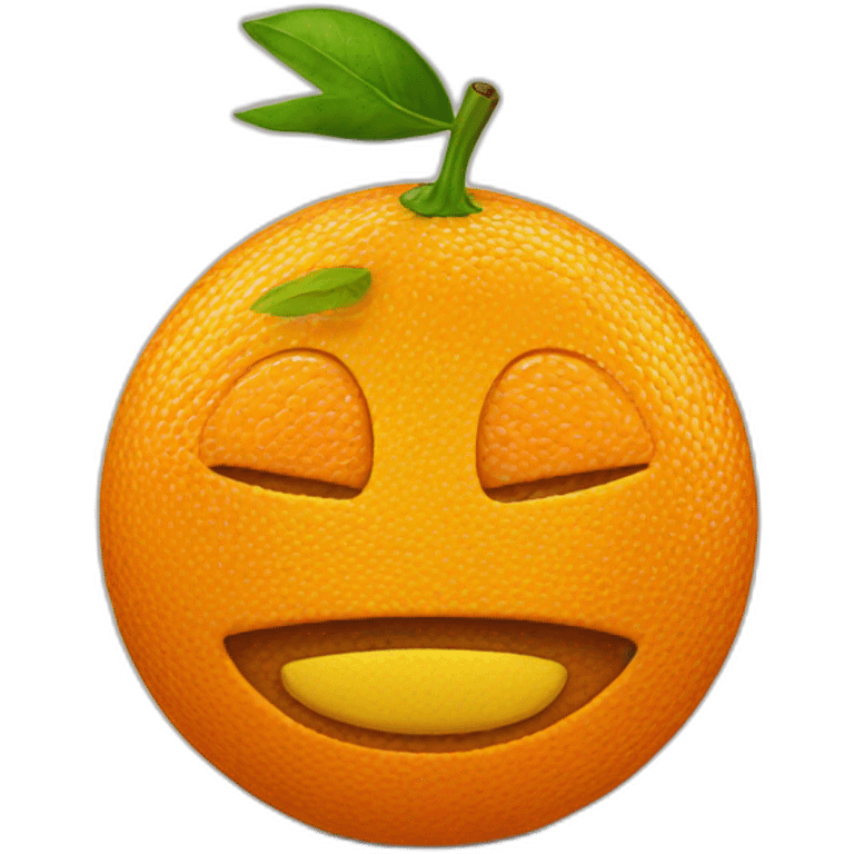 orange emoji