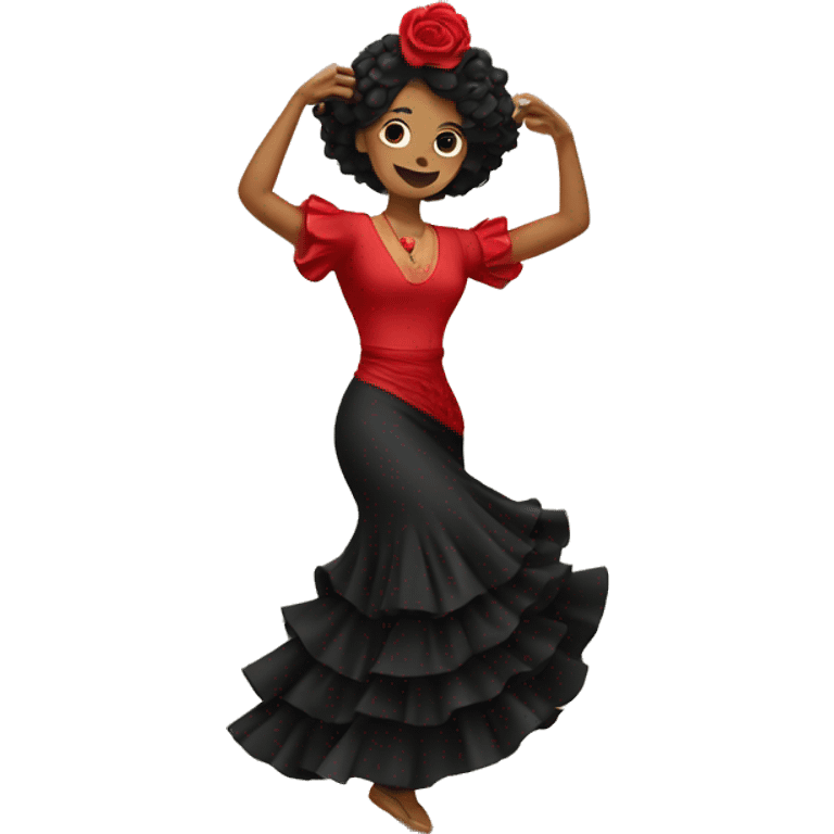 flamenco dance  emoji