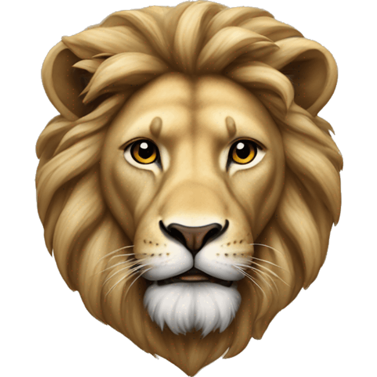 Israeli flag on a lion emoji