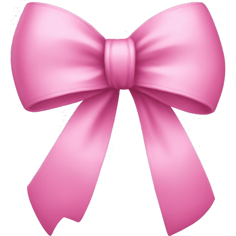 Pink bow emoji