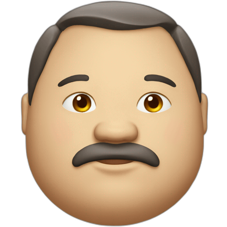 Fat men emoji