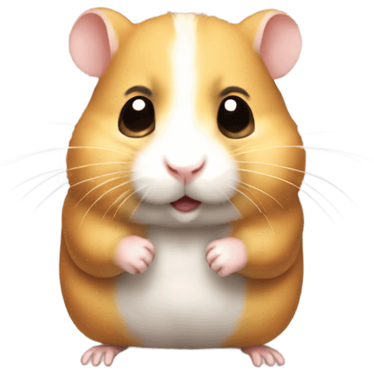 Strong buff hamster emoji