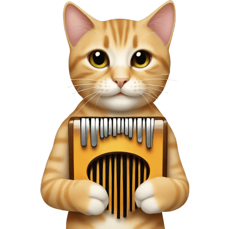 cat on kalimba on kalimba on cat emoji