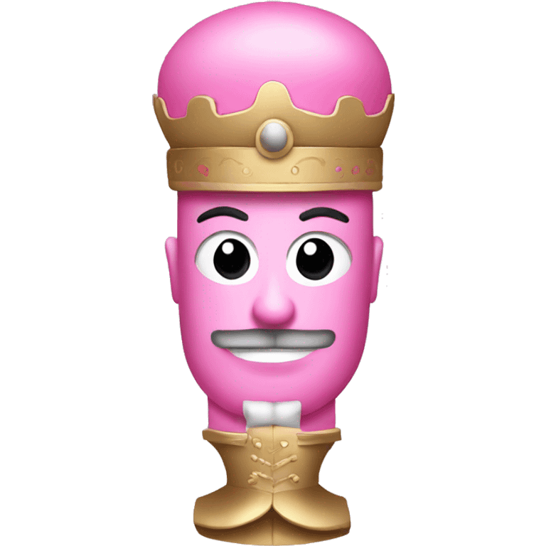 pink nutcracker emoji