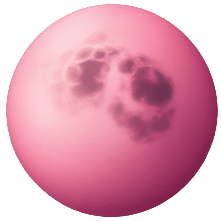 pink moon emoji