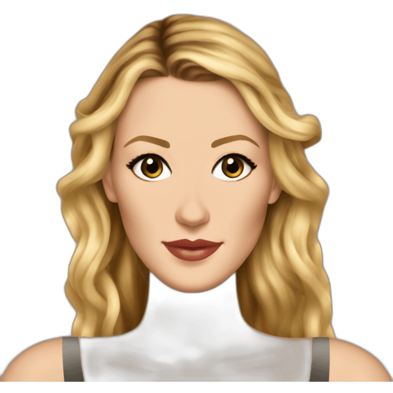 Blake lively, gossip girl emoji