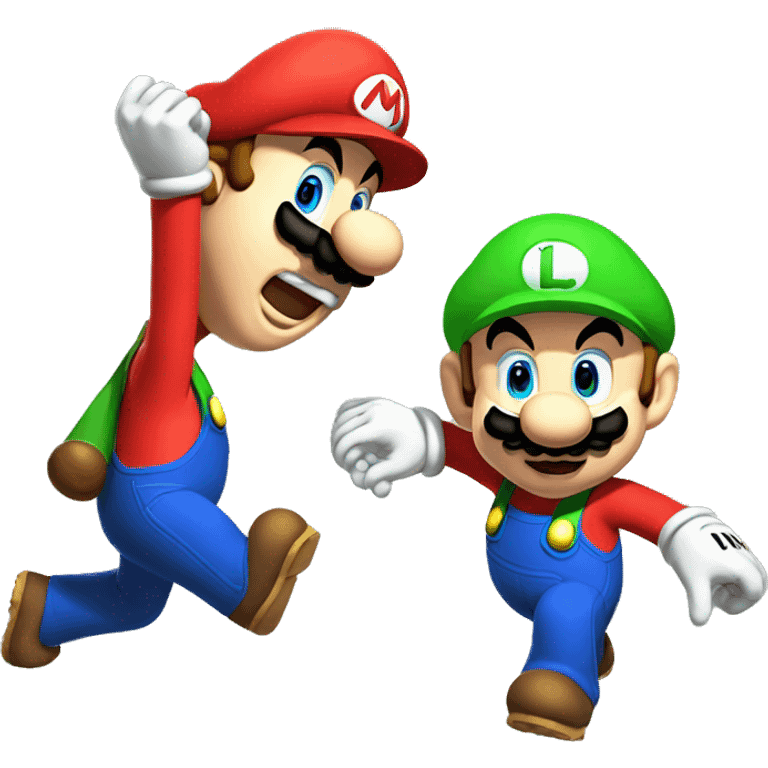 mario and luigi emoji