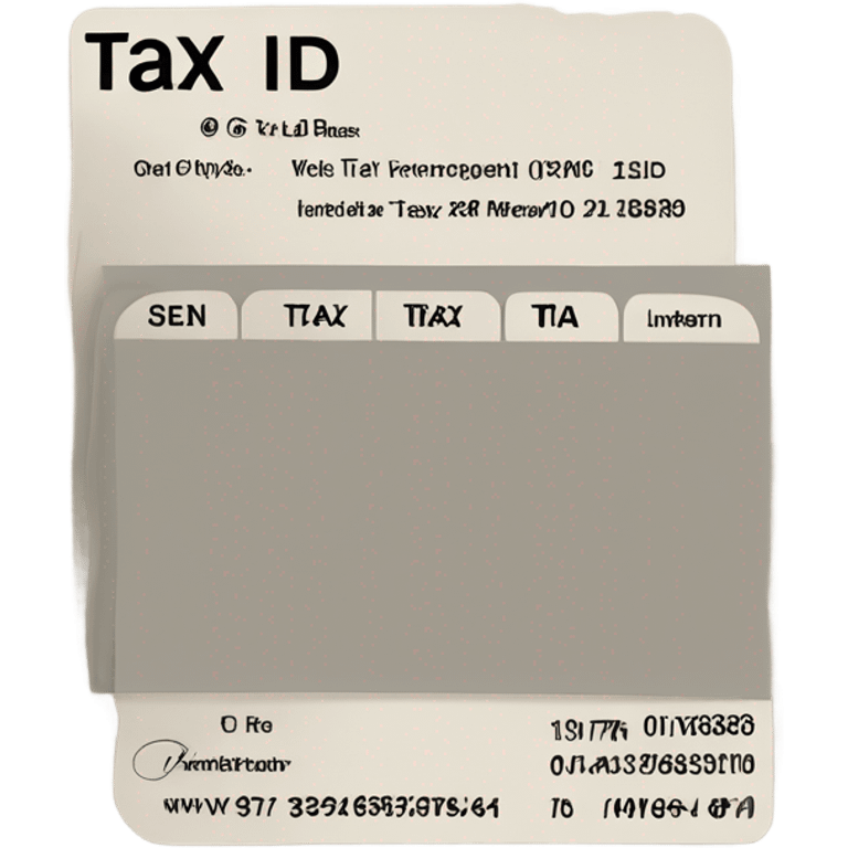 tax id emoji