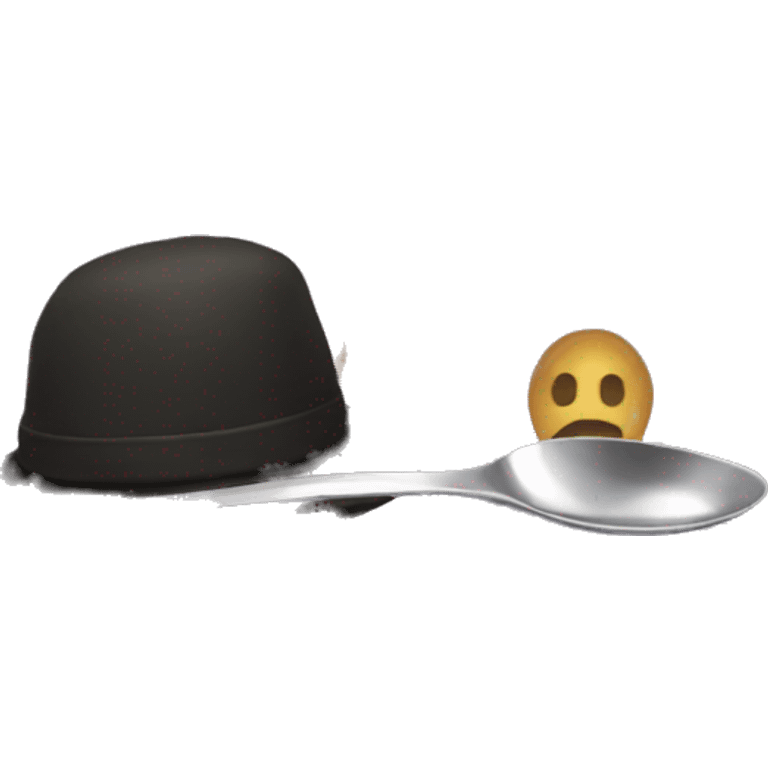 Spoon hat emoji