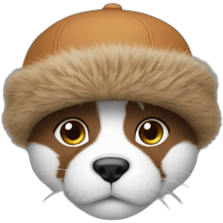 Fur cap emoji