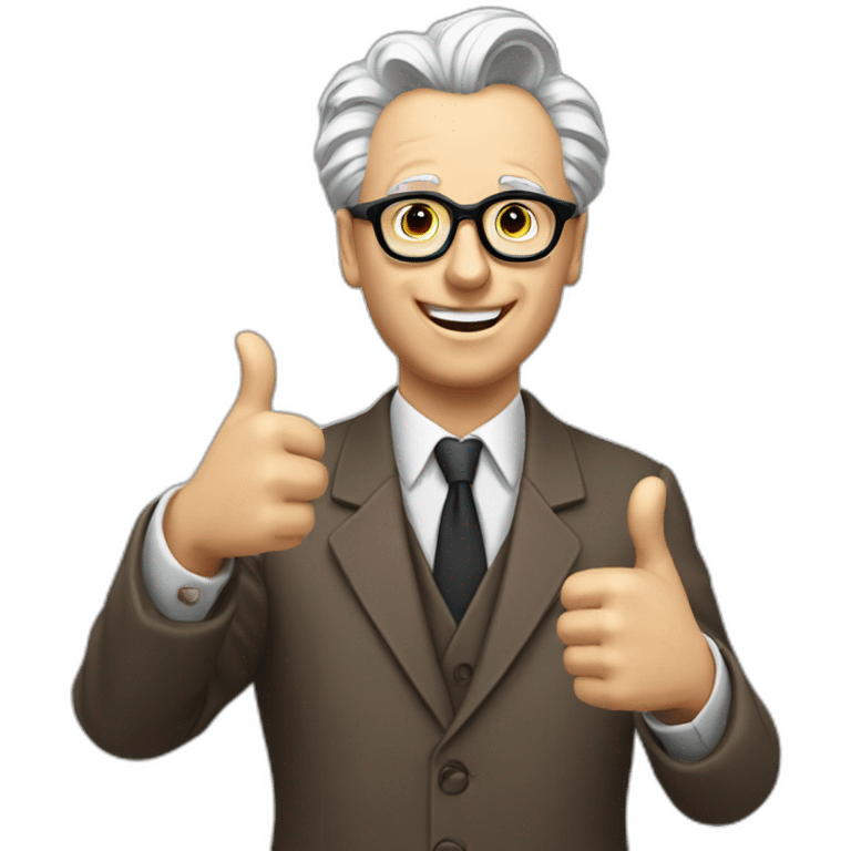 Viktor Frankl Thumbs Up emoji