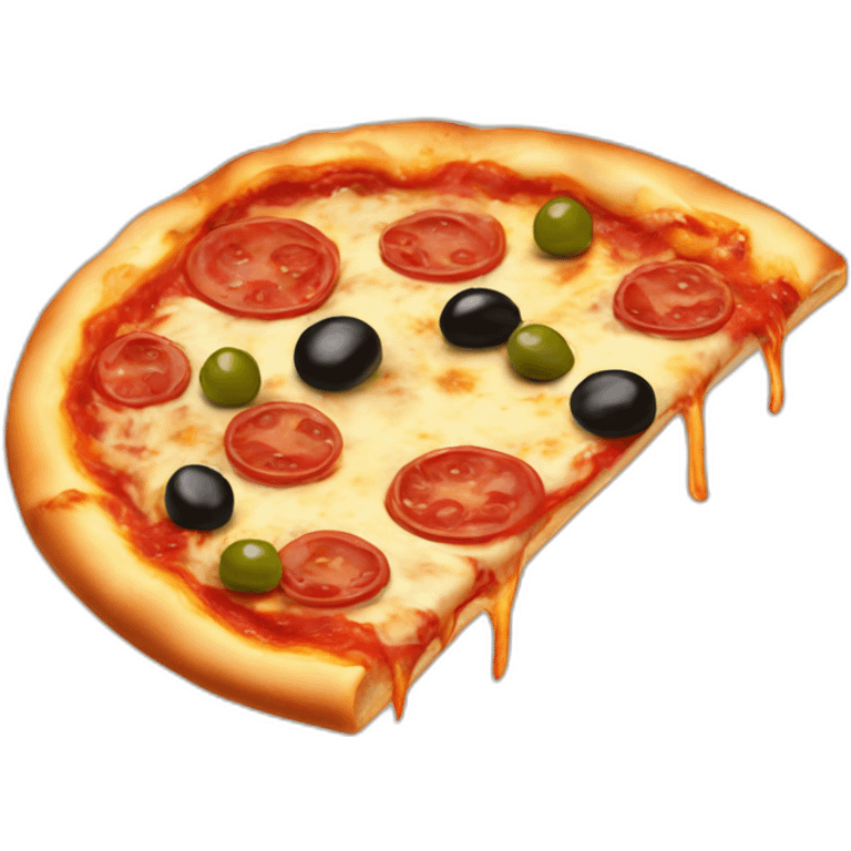 pizza-with-olives emoji