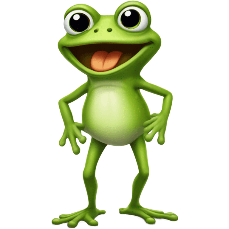 pepe with long legs emoji