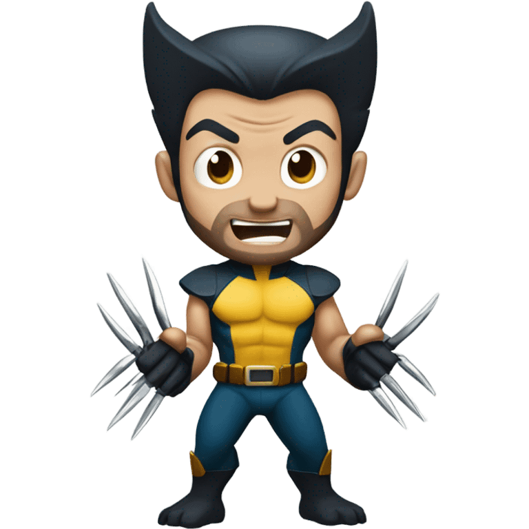 wolverine long blade claws  emoji