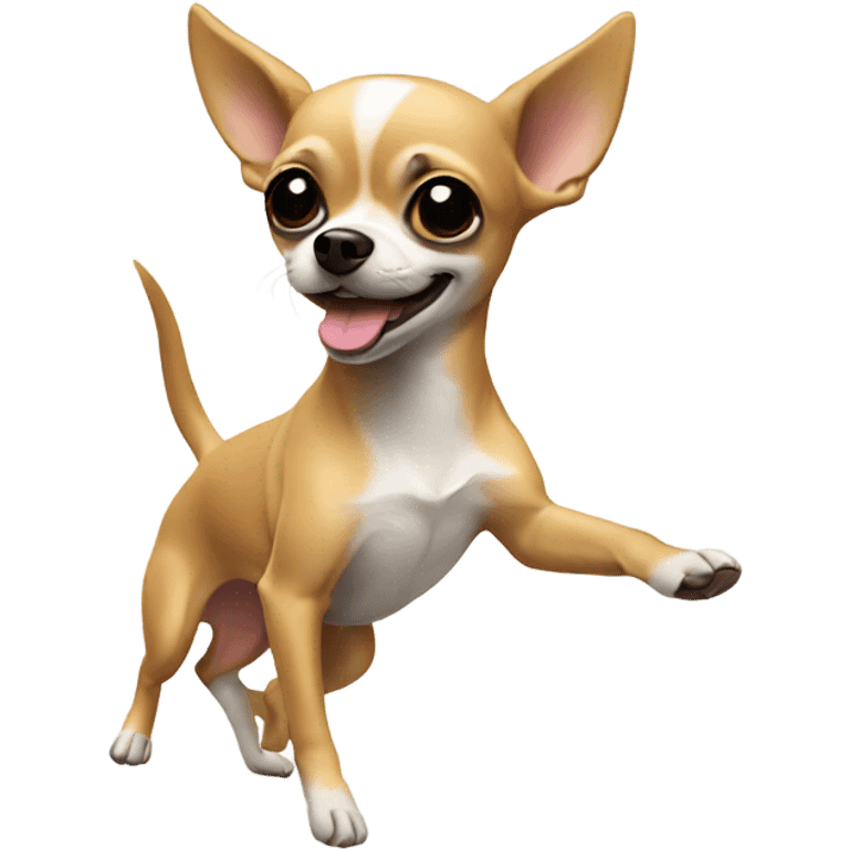 Chihuahua dancing  emoji