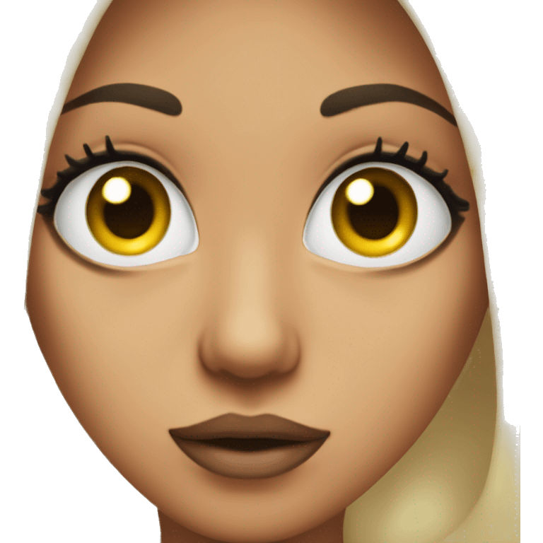 taxa with big glossy lips and long lashes  emoji