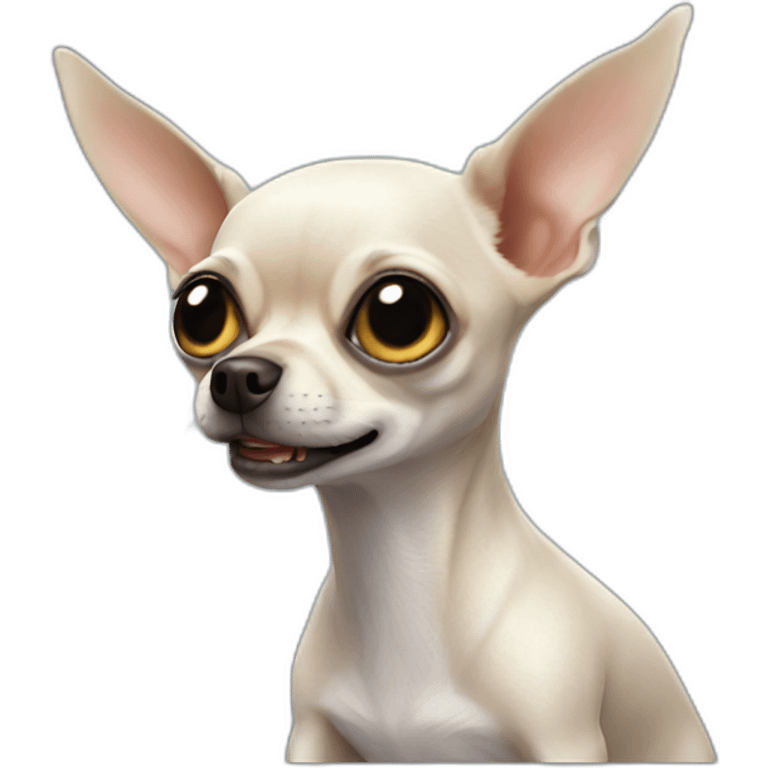 Alien Chihuahua emoji