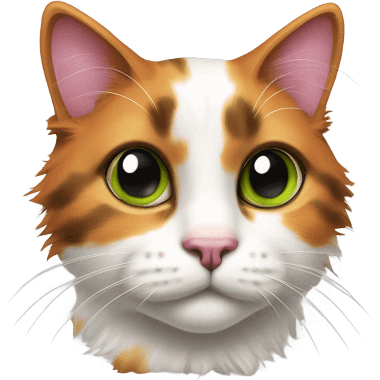 Calico cat emoji