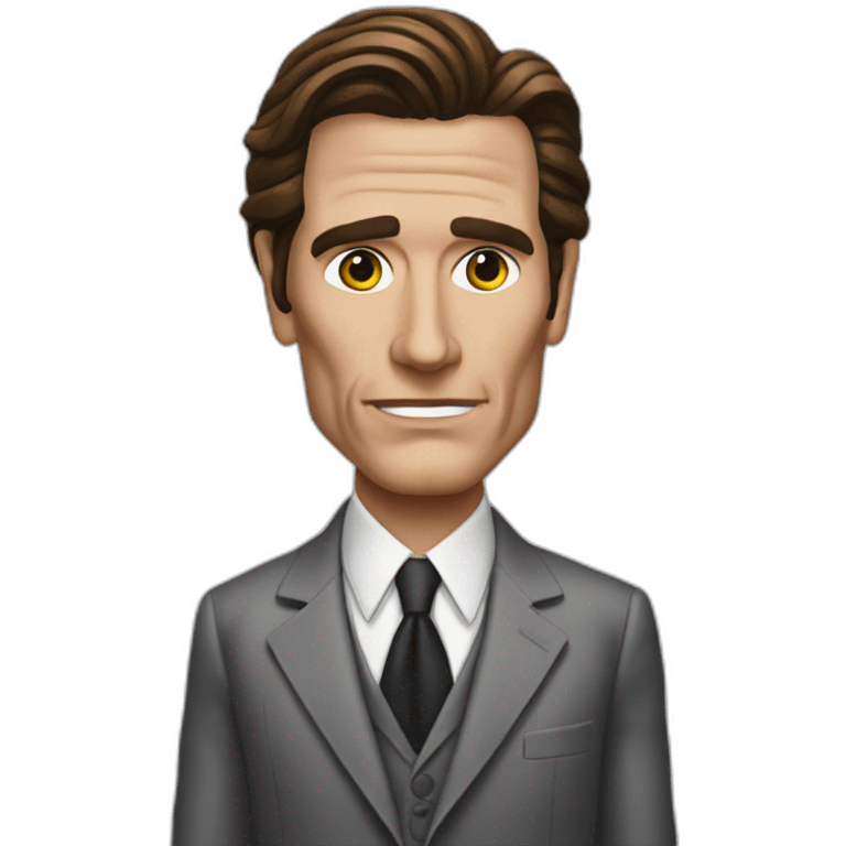 patrick bateman  emoji