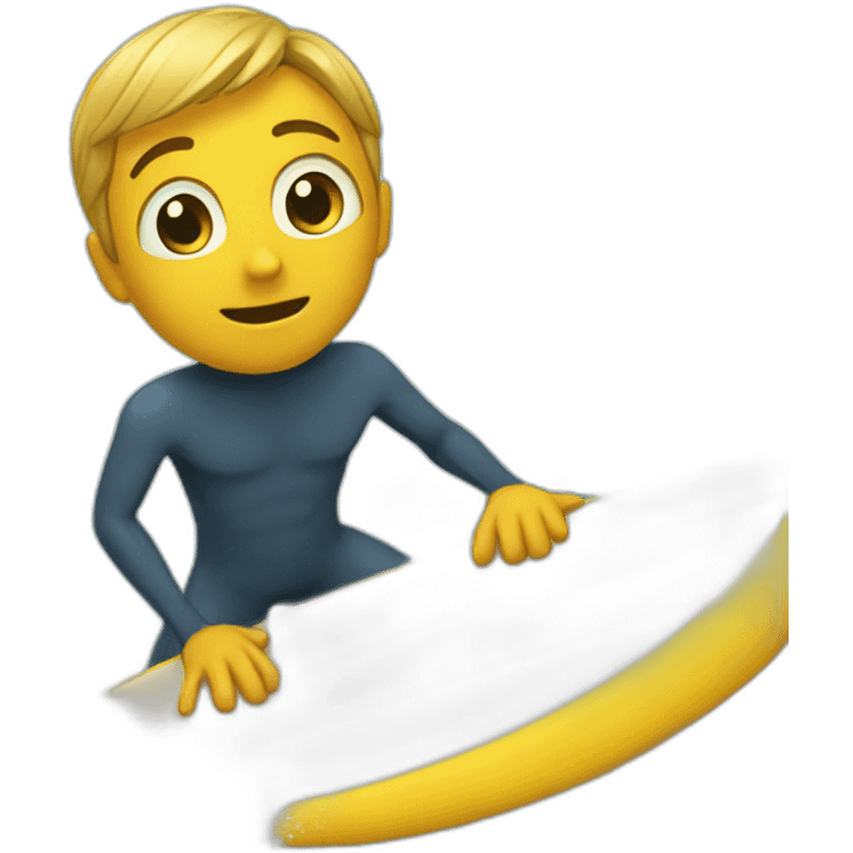 Chat qui surf emoji