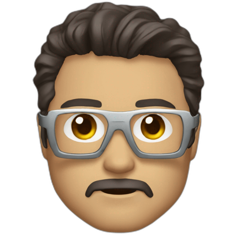 iron man con lentes emoji