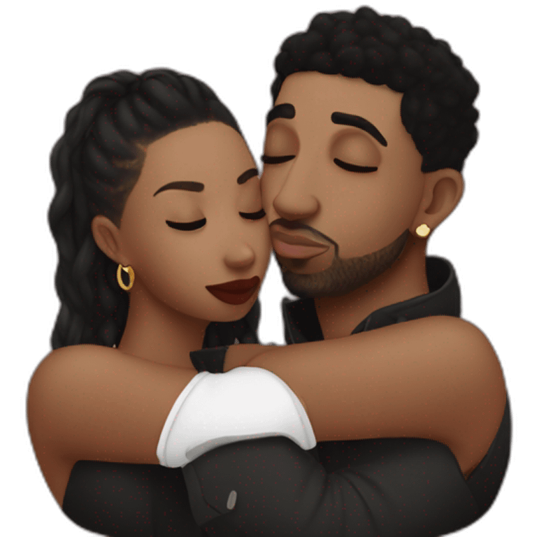 drake 21 savage kissing emoji