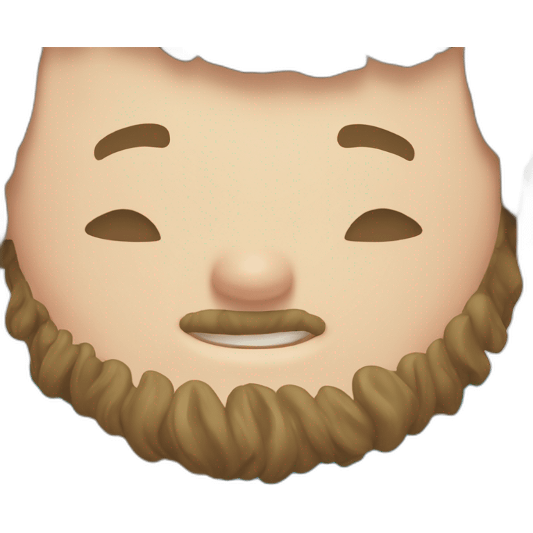 Jonathan Toews as beach bum with beard emoji