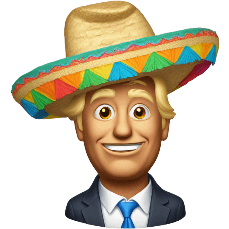 Trump sombrero emoji